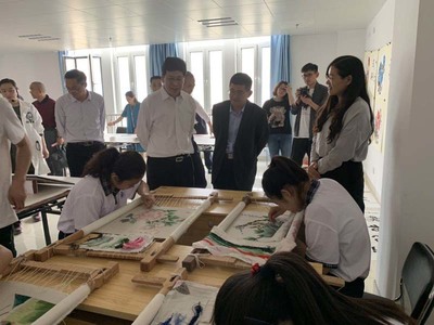 濟寧市特殊教育學校學生參加濟寧市第一屆殘疾人文化創作創意交流會